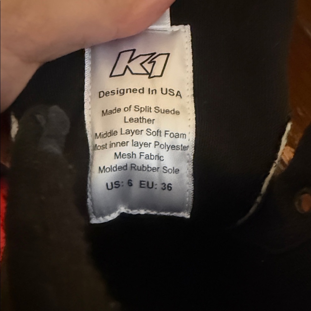 K1 Black Racing Shoes - Picture 7 of 7